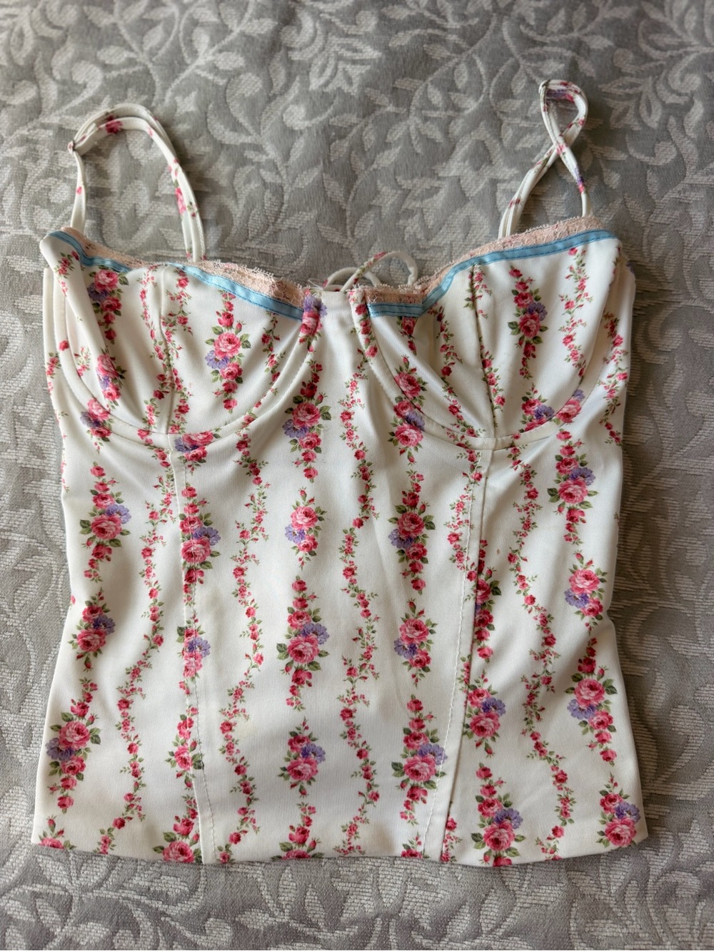 Edikted corset floral top